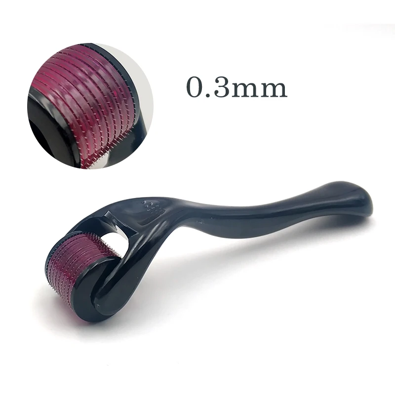

Micro Needle Roller Derma Roller Dermaroller Titanium Hair Regrowth Beard Growth Anti Hair Loss Treatment Thinning Hair Receding