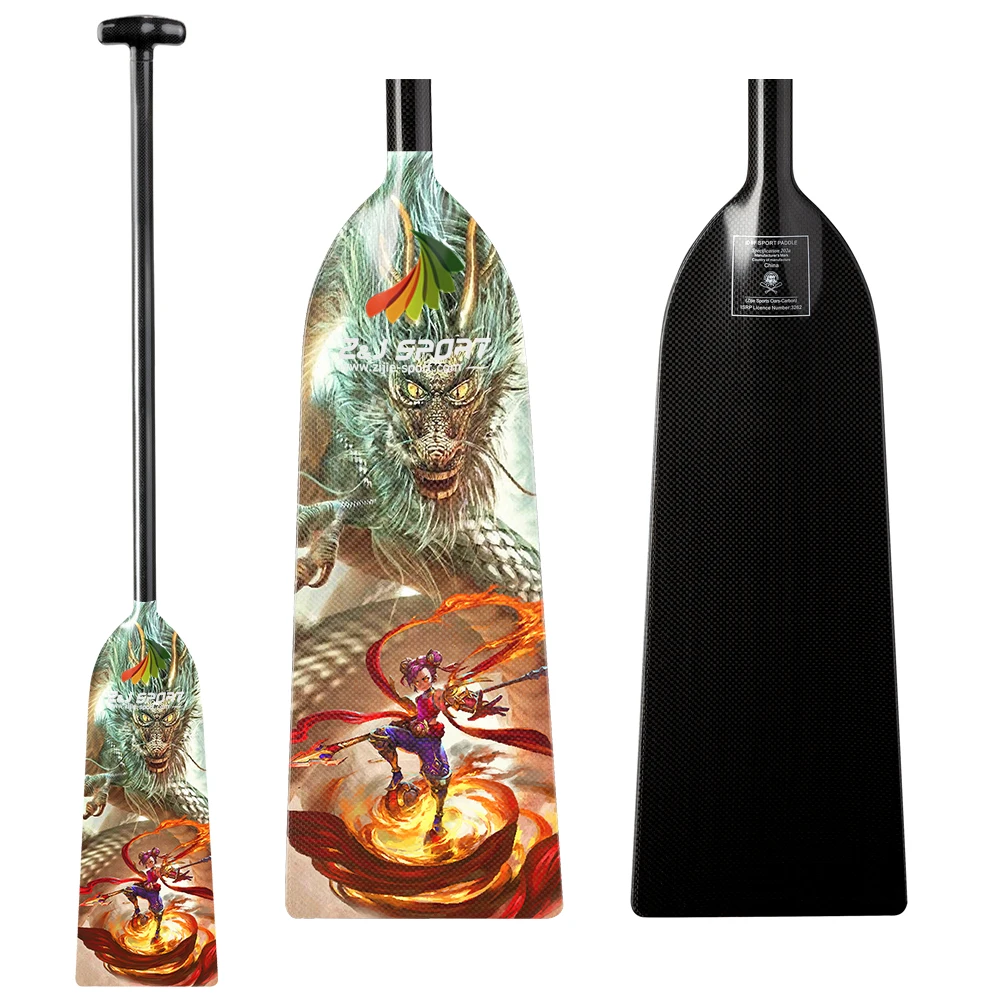 ZJ SPORT IDBF надежное качество 1 шт. лодка-Дракон из углеродного волокна с графическим