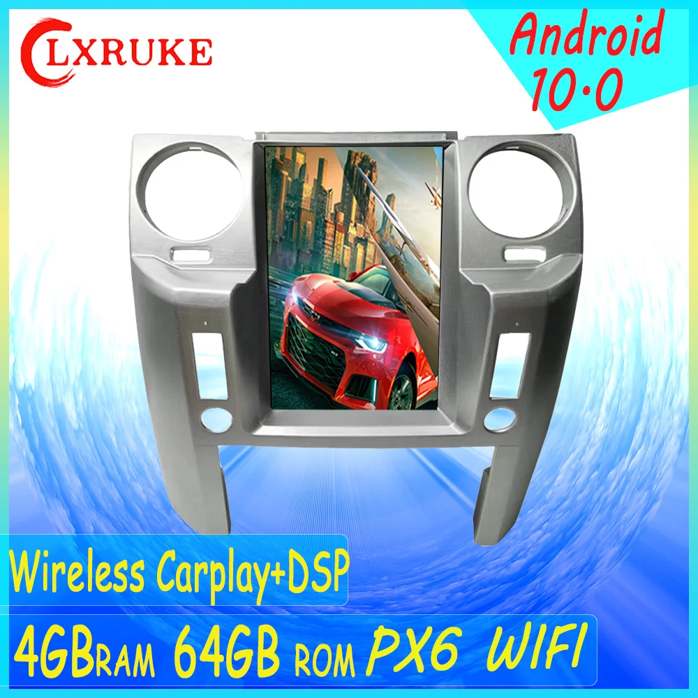 

Автомагнитола для Land Rover Discovery 3, 64 ГБ, L320, LR3, L319, Android, мультимедийный проигрыватель, GPS-навигация, экран 9,7 дюйма Tesla