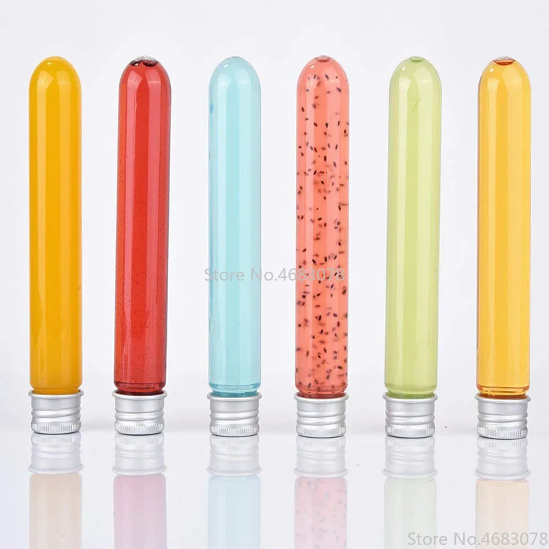 25 шт. 40 мл отличные прозрачные пластиковые пробирки с бутылочки алюминиевой