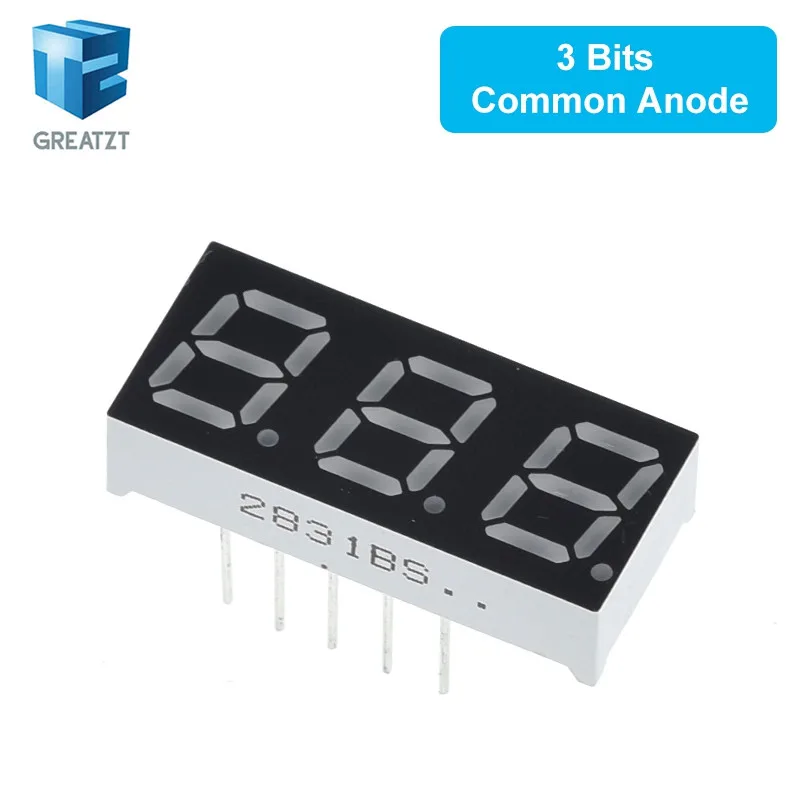 0,28 Zoll digitale Röhre LED-Anzeige 1Bit 2Bit 3Bit 4Bit Display gemeinsame Anode/Kathode 0,28" 7 Segment LED-Anzeigetafel – Detail 14