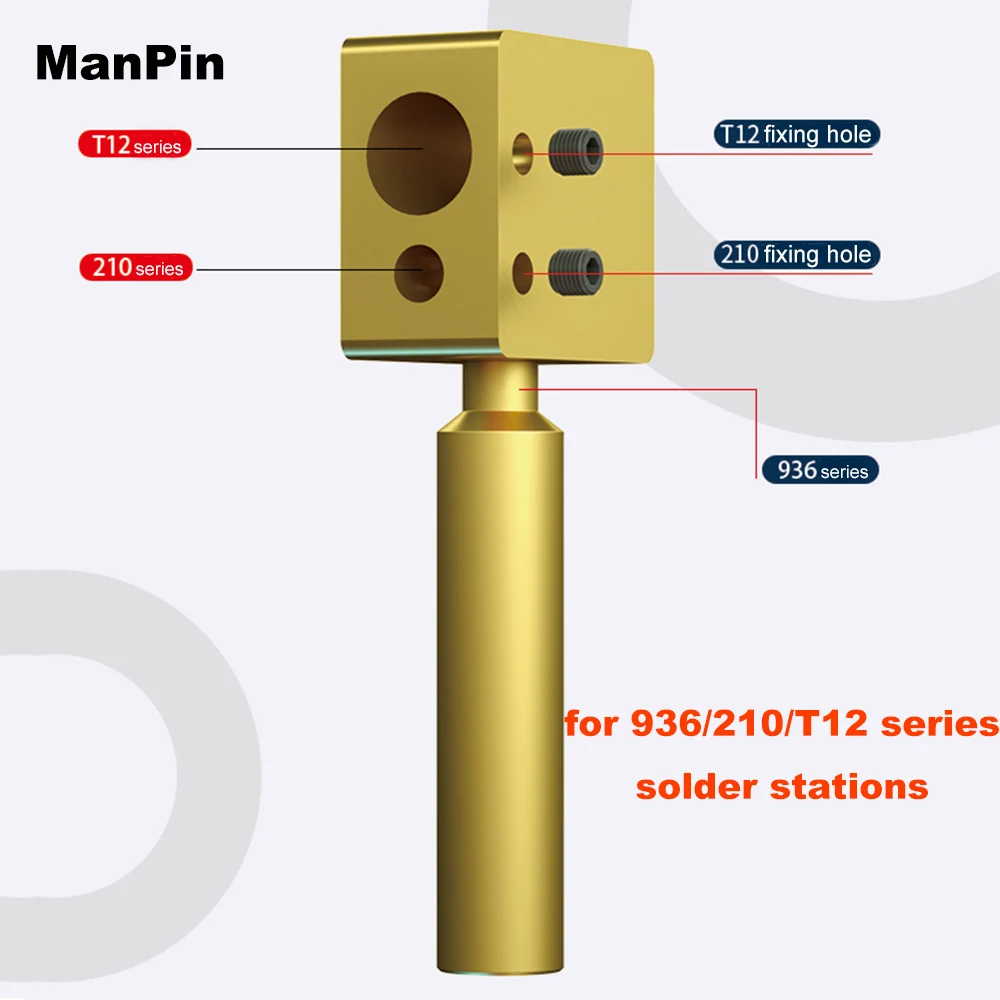 936 210 T12 Mini Soldering Station Pure Copper Face IC Flex Cable Camera Charge Connector Disassemble Heating Phone Repair Tools | Мобильные
