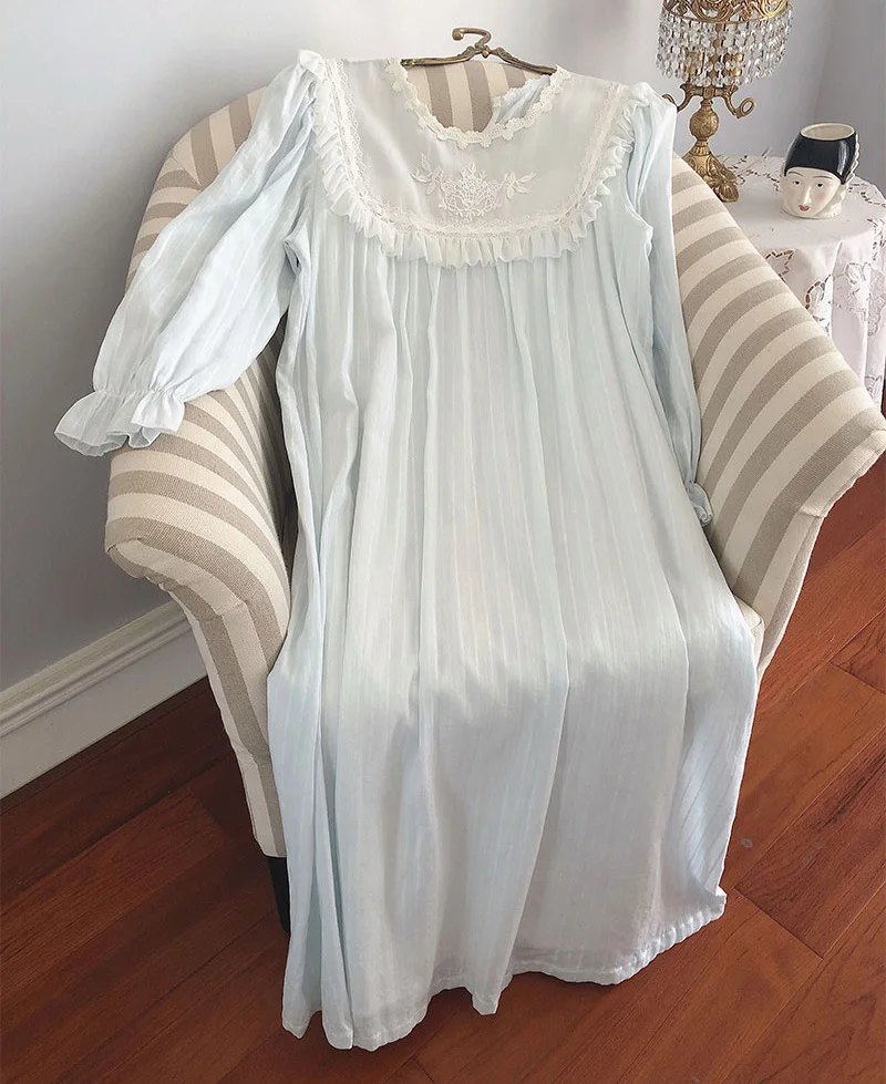 Женское платье в стиле &quotЛолита&quot розовые рубашки для сна винтажном дворцовом с