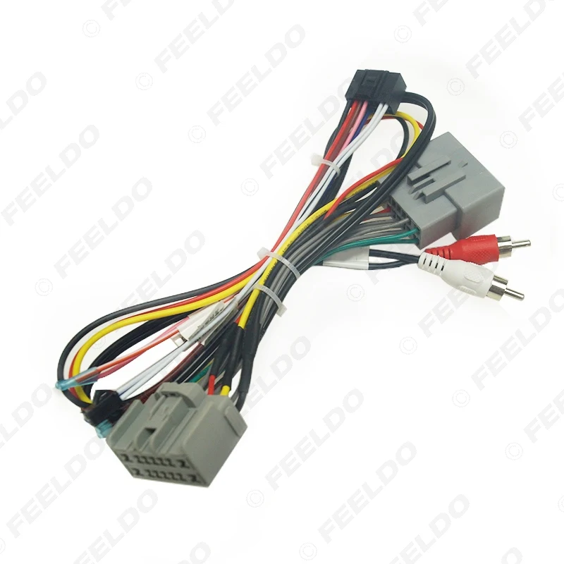 Автомобильный аудио CD/DVD плеер FEELDO 16PIN Android кабель питания адаптер для Land Rover Freelander