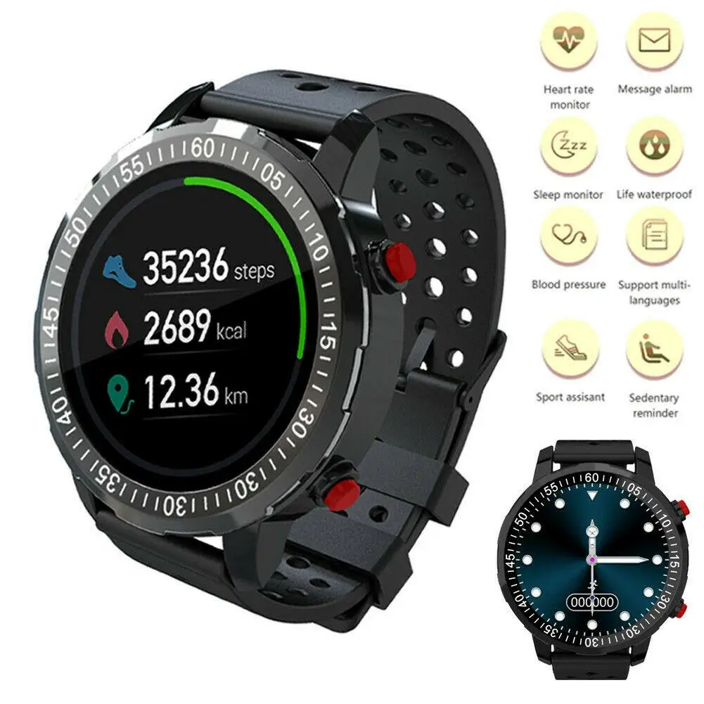 Мужские Смарт часы для мальчиков спортивный браслет пульсометр шагомер фитнес