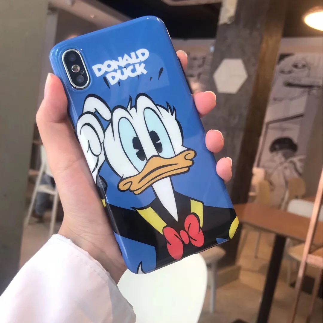 Чехол для iphone, новинка, iphone 11pro max 5,8/6,1/6,5 дюймов, силиконовый чехол, Дональд Дак, для apple 6s xr, чехол, duck, XSmax 78plus