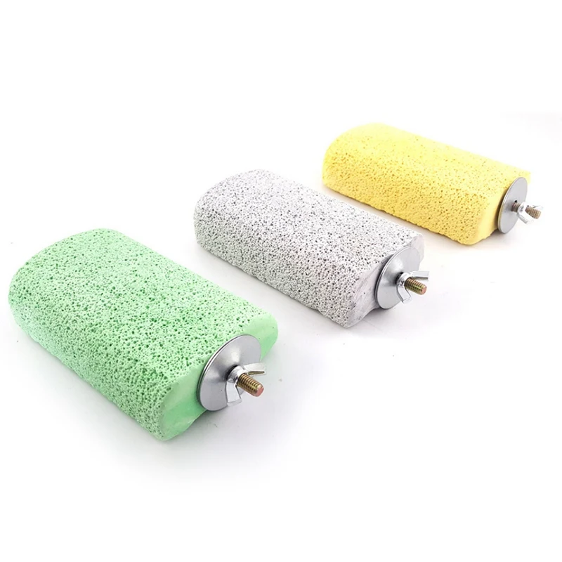 Новая птица клюв шлифовальный камень платформа попугай прыжки стенд клетка