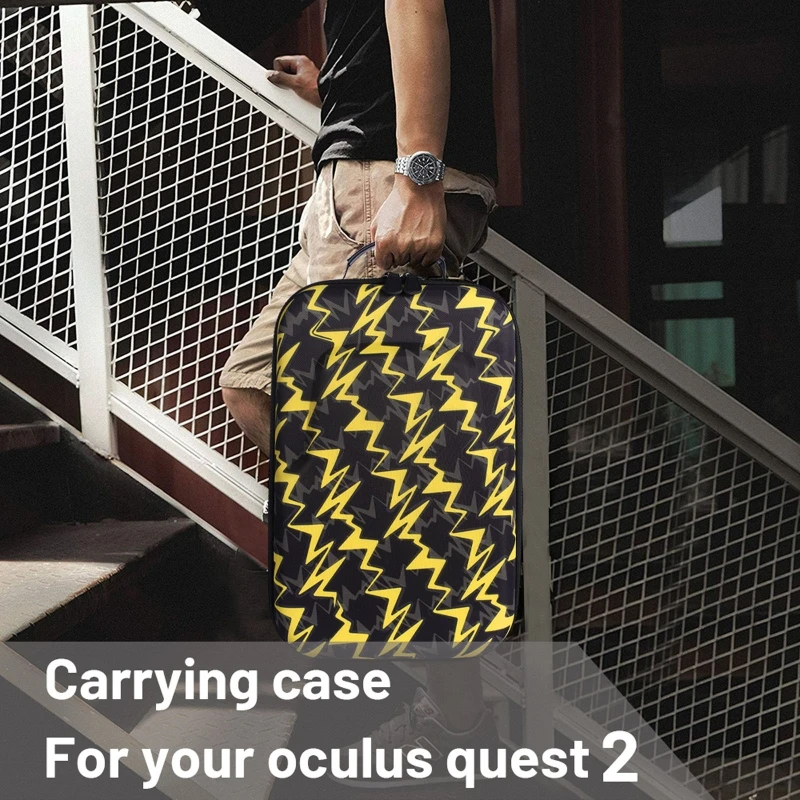 

Hard Carrying Cover Protective Pouch Box Case Bag for -Oculus Quest 2 VR Glass 28GE
