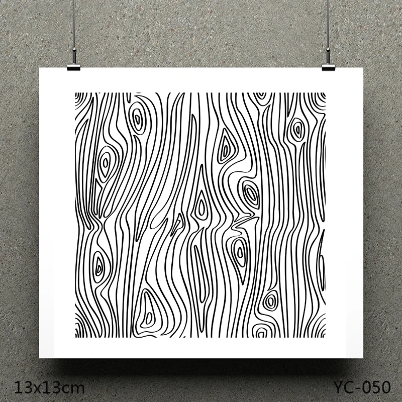 AZSG кольца с деревом прозрачные штампы для сделай сам Скрапбукинг/изготовление