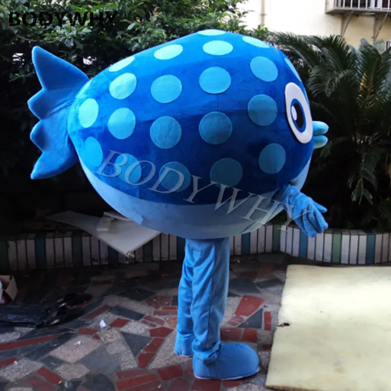 Рекламный костюм-талисман в виде морской рыбки костюм для парада аквариуме