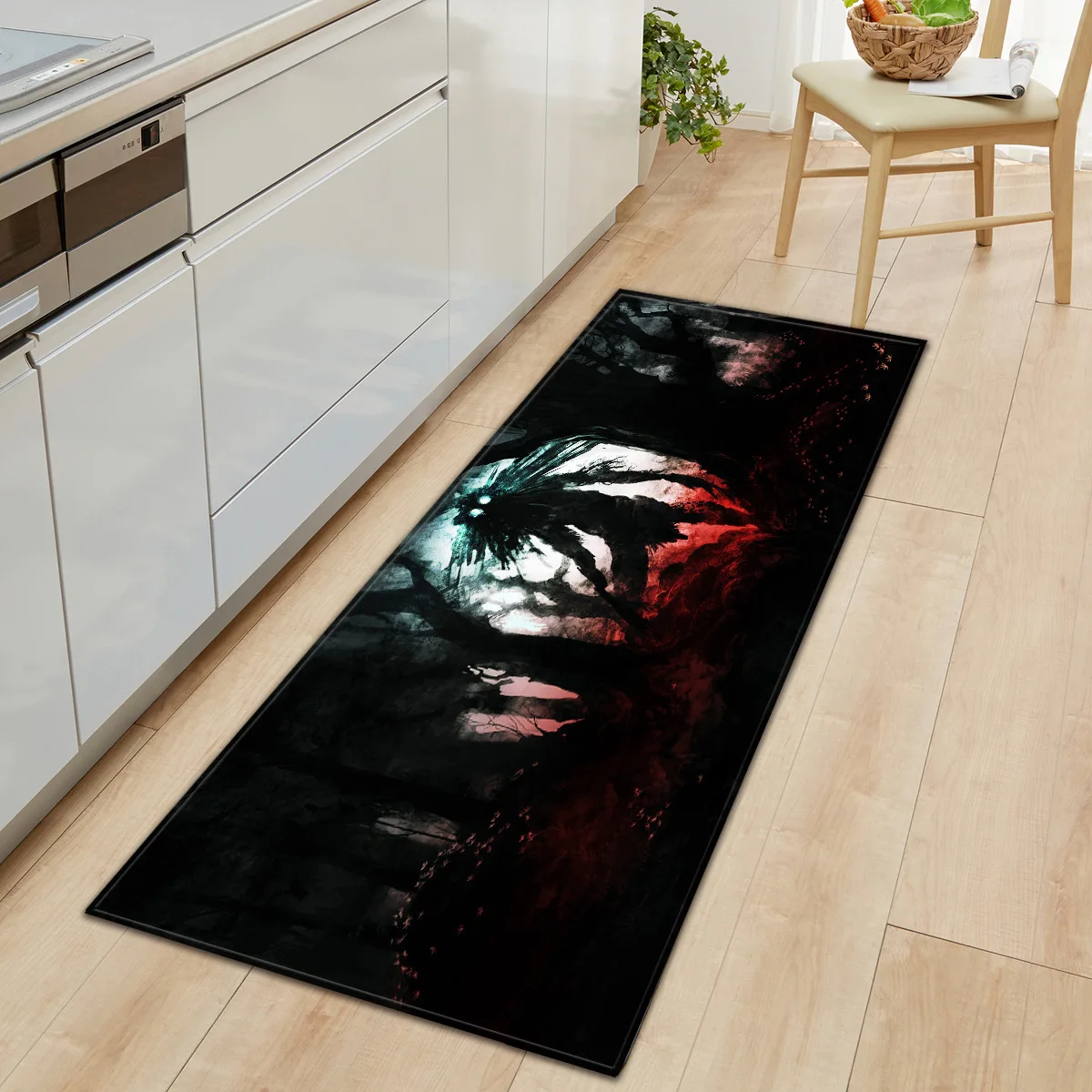 Zeegle мультяшный ковер для гостиной декоративный нескользящий кухонный коврик