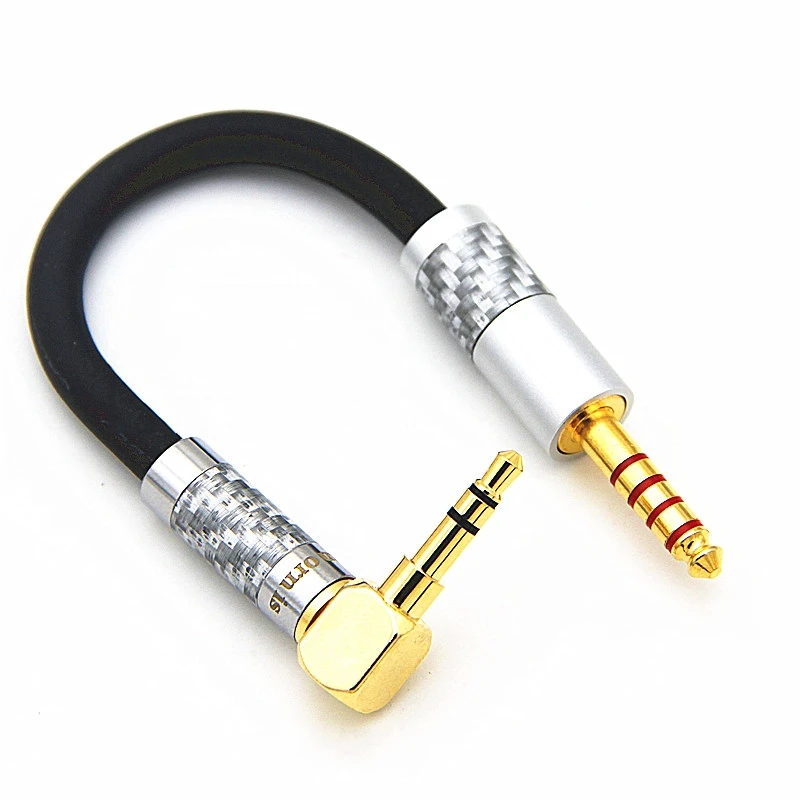 Кабель для наушников со штекером Hi Fi 4 мм на штекер 3 5 аудиокабель AUX ZX300A WM1Z/A|Кабели