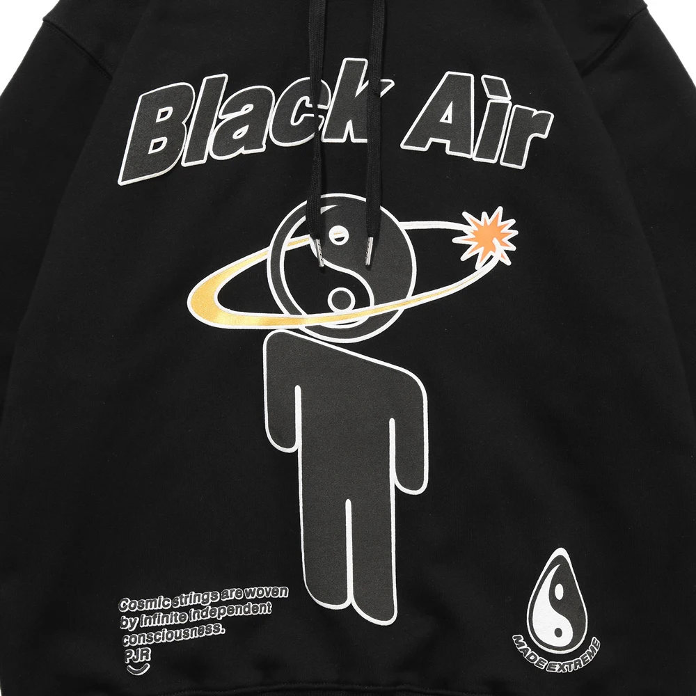 

Taichi Man Hooded Sweatshirt Hoodies Streetwear Punk Rock Hipster Korean Casual Tops Men Fashion Pullover Hoodie