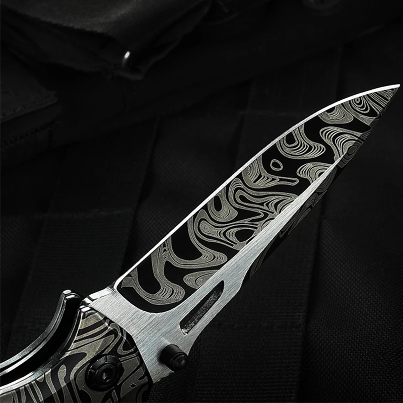 8 &quotG10 выживания бросился нож мини портативный складной кемпинг тактический