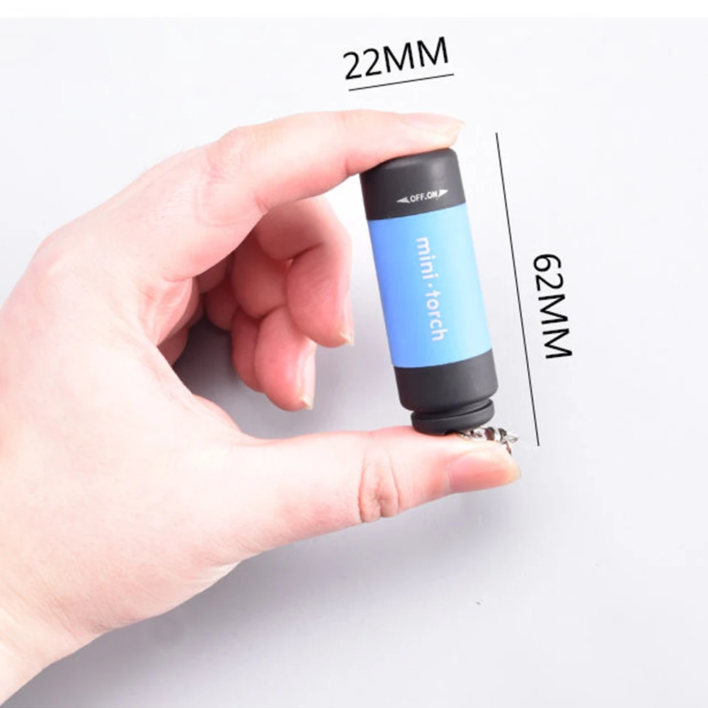Продажа Светодиодный мини-фонарик с USB-зарядкой, яркий водонепроницаемый светильник для ночного кемпинга, альпинизма, KeychainLight
