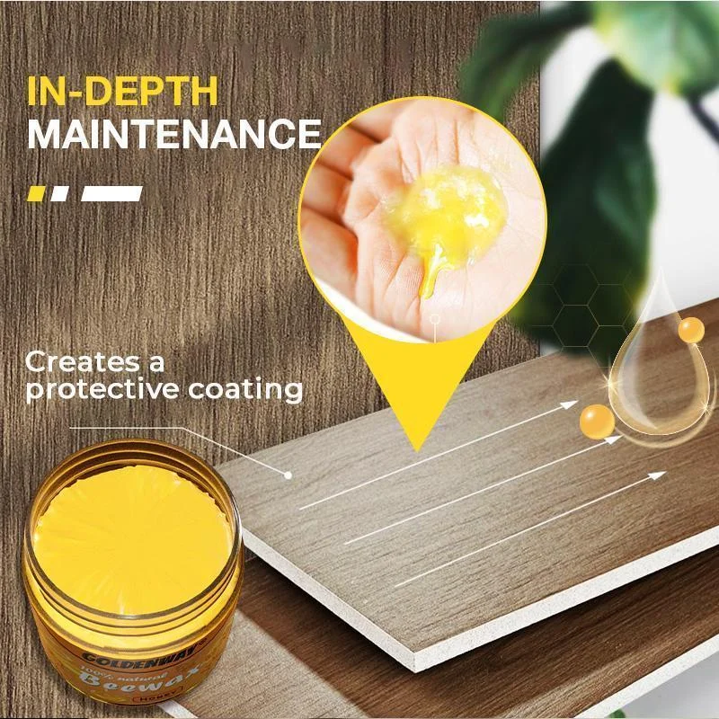 

Wood Seasoning Beeswax Household Polishing Furniture Care Wood Cleaning Polished Chairs Cabinets Wear-Resistant Wax