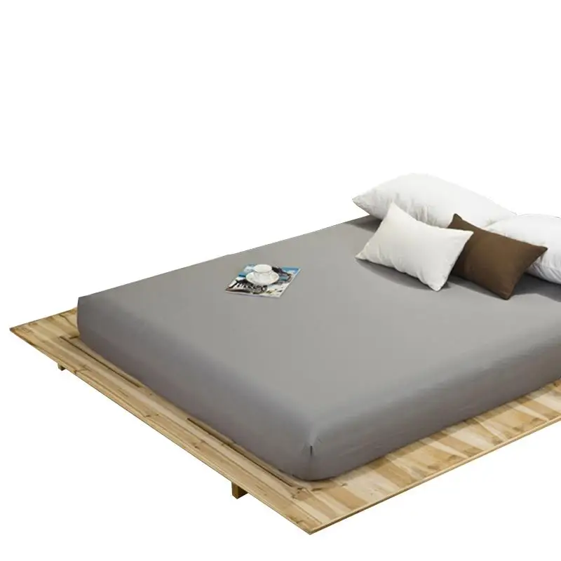 59 натяжных простыней однотонное постельное белье с резинкой простыня для