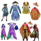 Детский костюм для косплея из аниме Raya and The Last Dragon