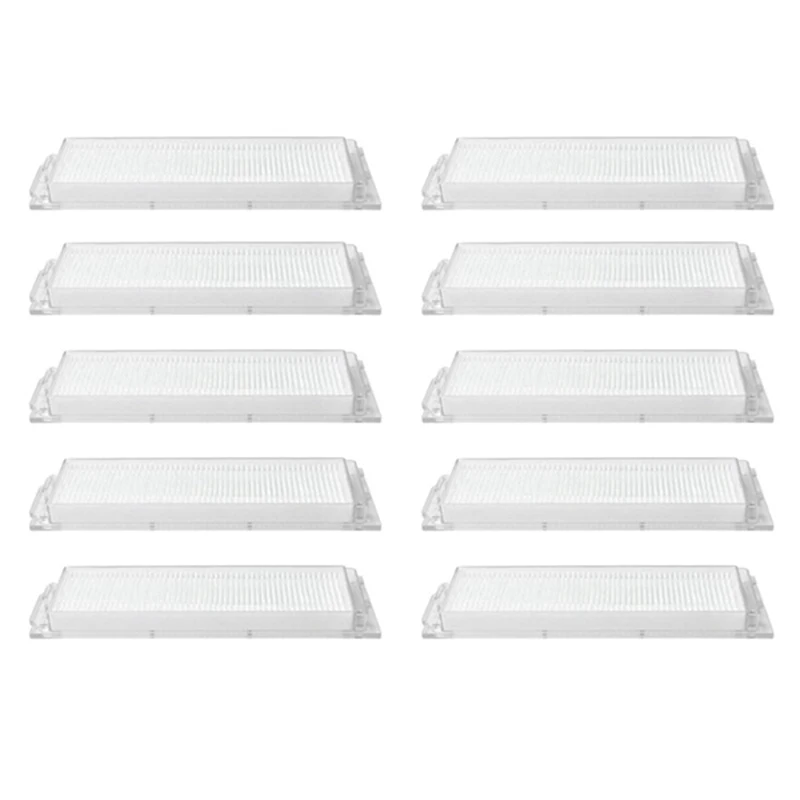 

Горячая TOD-10Pcs Hepa фильтр для Xiaomi робот пылесос STYJ02YM Conga 3490 Viomi V2 PRO фильтр V-RVCLM21B