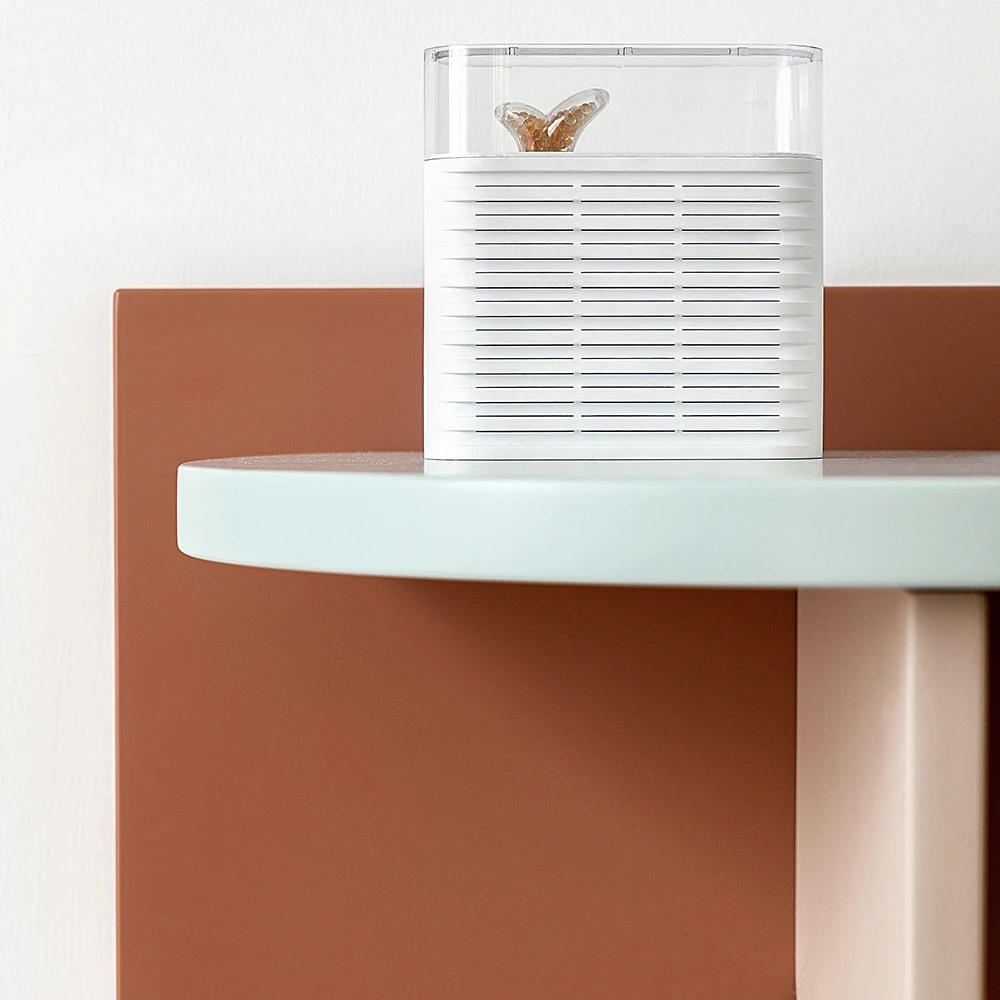 

Portable Plant Air Dehumidifier 150ml Rechargeable Reuse Air Dryer Moisture Absorber For Smart Home Use