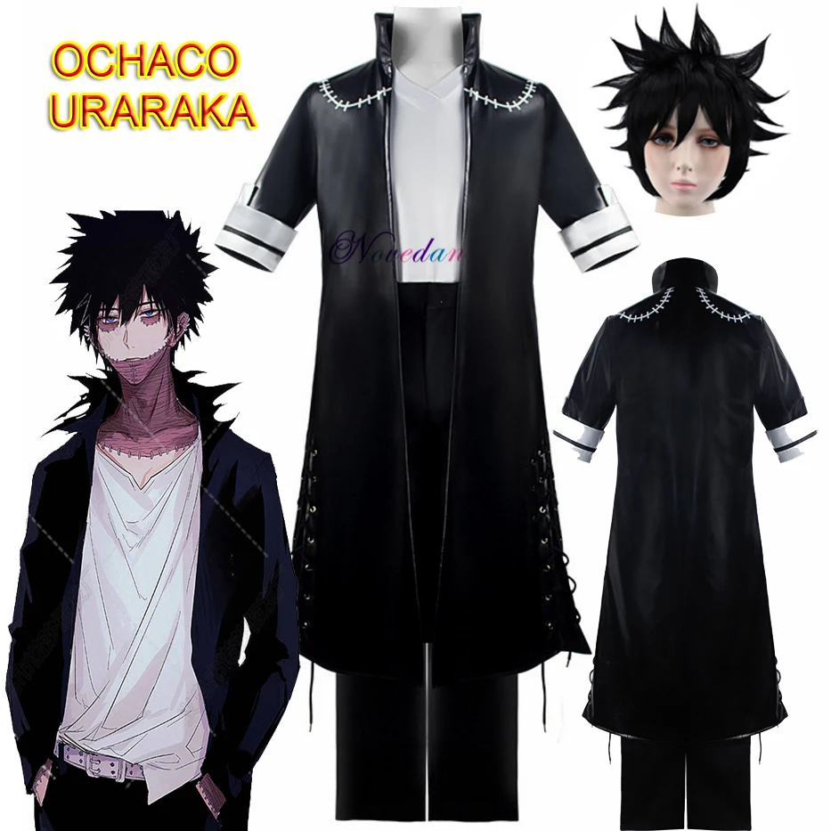 Женский и мужской костюм для косплея на Хэллоуин Dabi My Hero academic Boku No Ochaco Uraraka|Костюмы