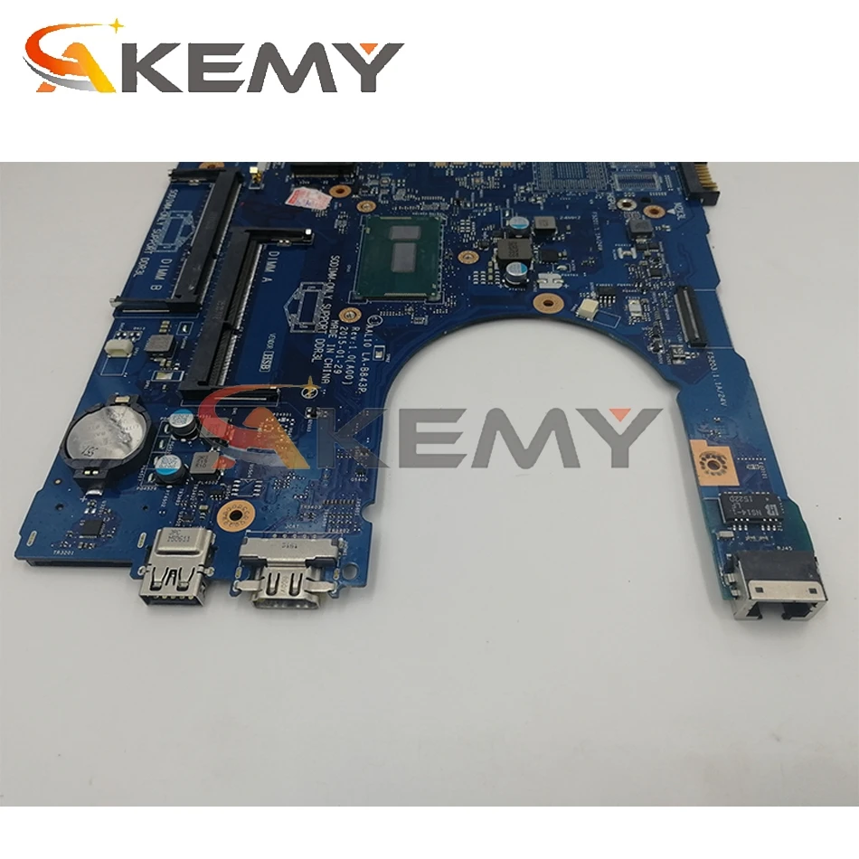 i7 5500u for dell inspiron 5458 5558 5758 motherboard aal10 la b843p cn 0rc3pn rc3pn mainboard 100tested free global shipping