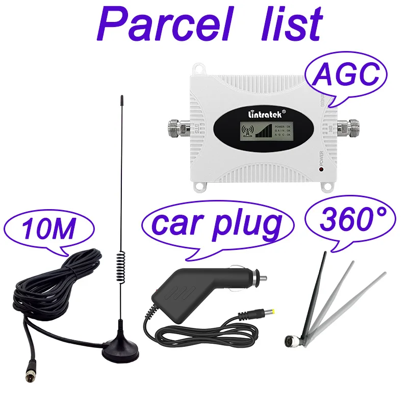 

Lintratek 1800Mhz 4G LTE Signal Repeater GSM 900 Booster Repeater 3G 2100MHz CDMA 850 LTE GSM Mobile Amplifier for Cell phone