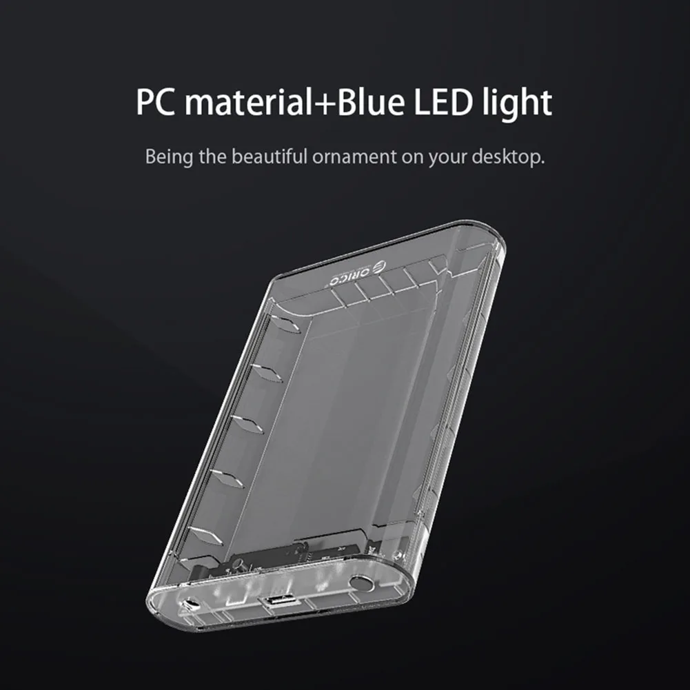 Алюминиевый переходник для второго жесткого диска 9 5 мм SATA 3 0 Optibay ORICO 3139U3 ТБ Гбит/с