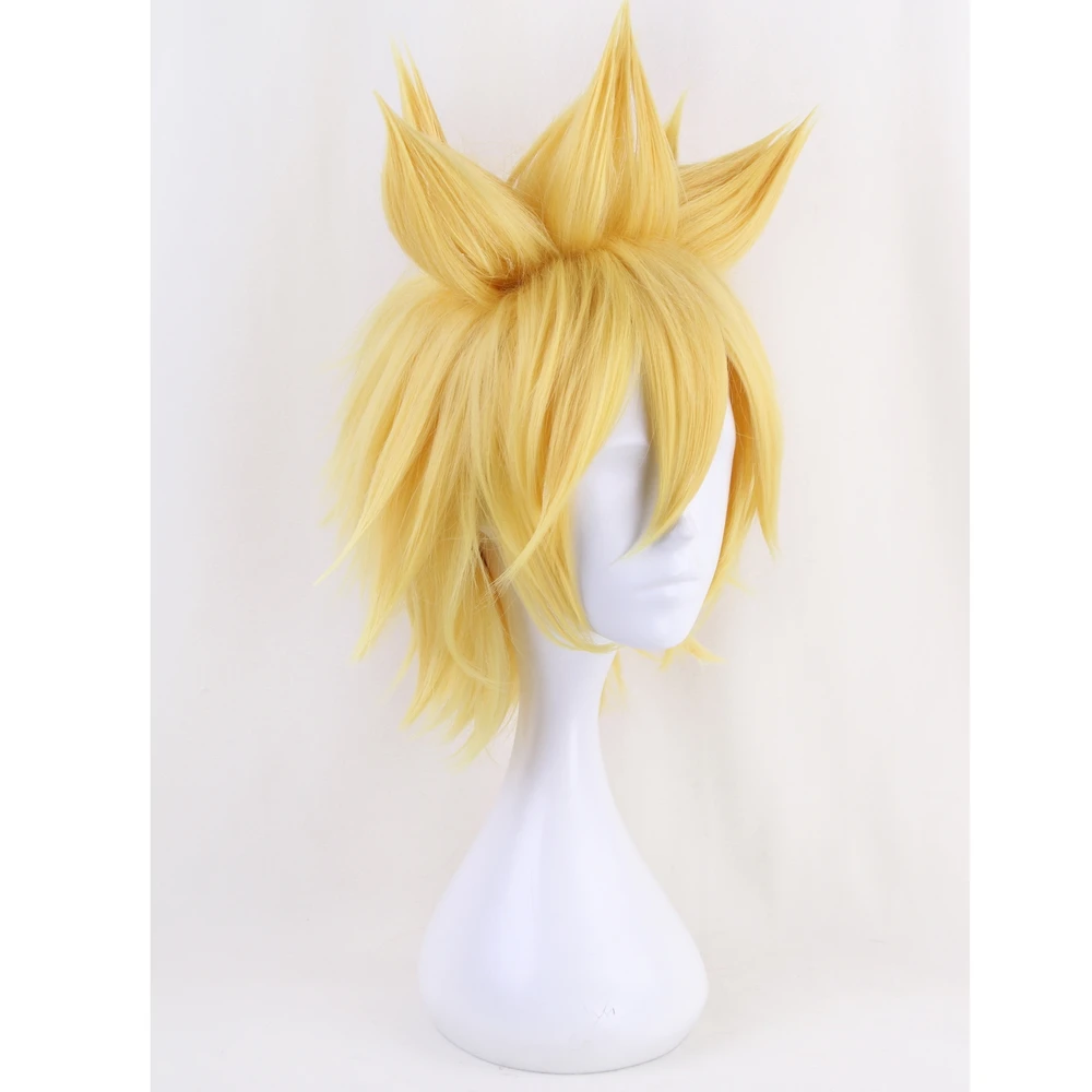 Мир аоту Бог Godrose розовый Золотой короткий парик Косплэй костюм на Хэллоуин из