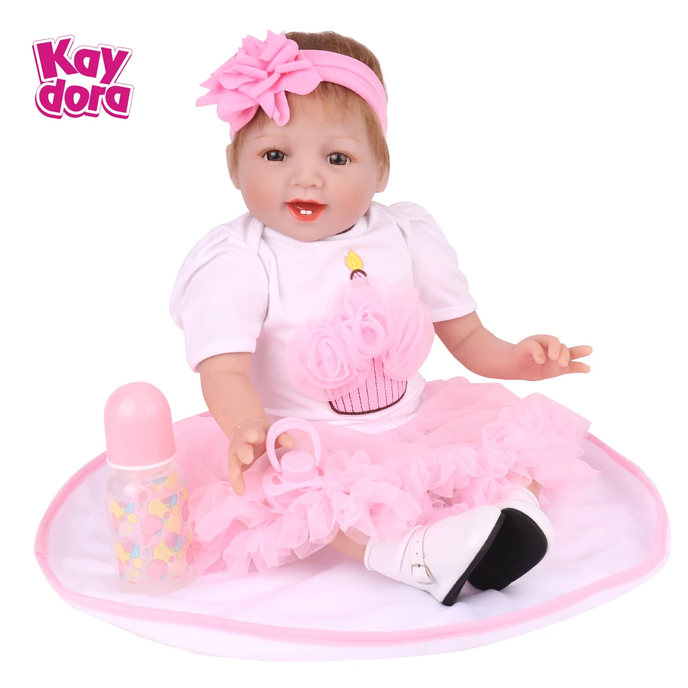 Силиконовые куклы Новорожденные 22 дюйма 55 см | Игрушки и хобби