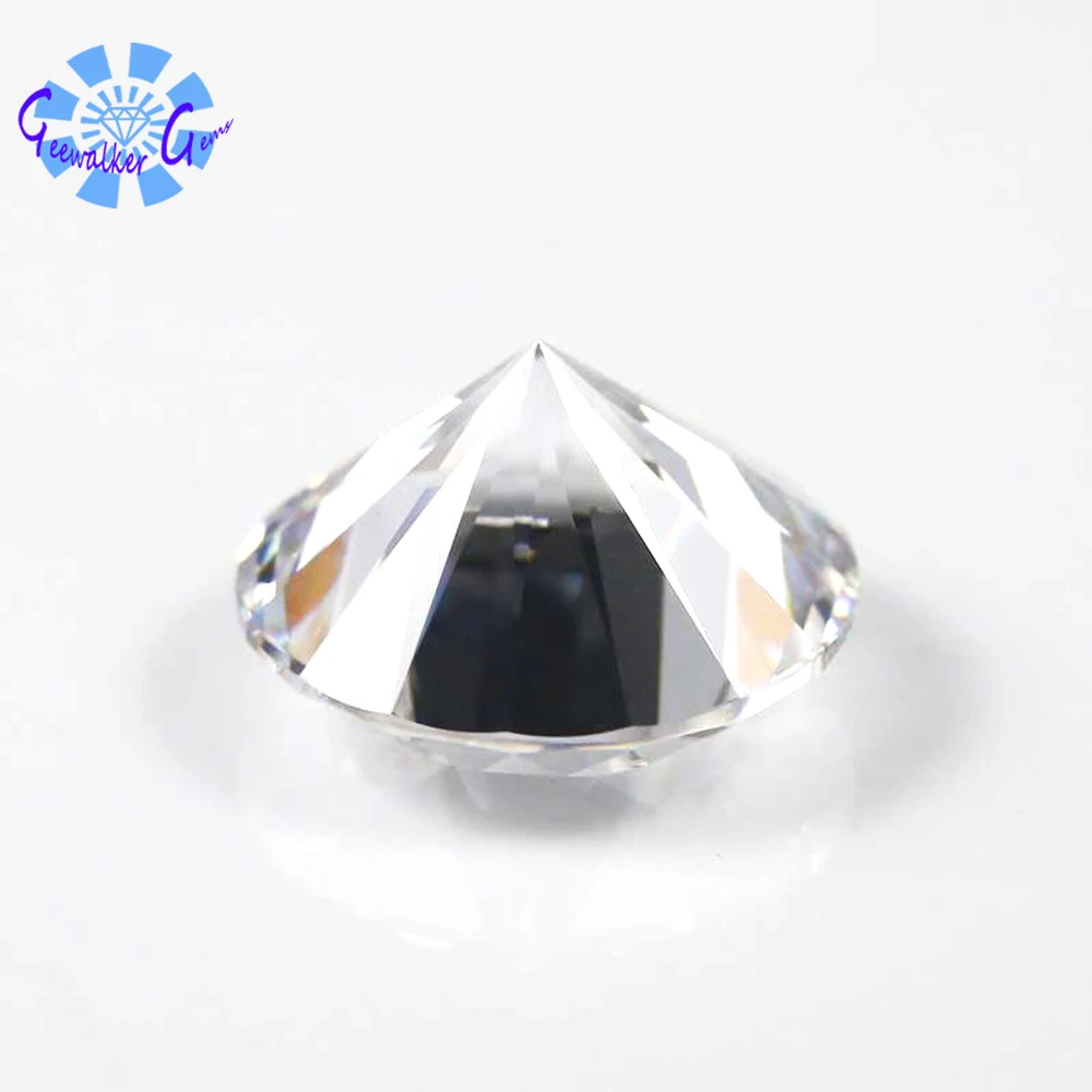 Высококачественные драгоценные камни AAAAA круглая форма кубического циркония с 16