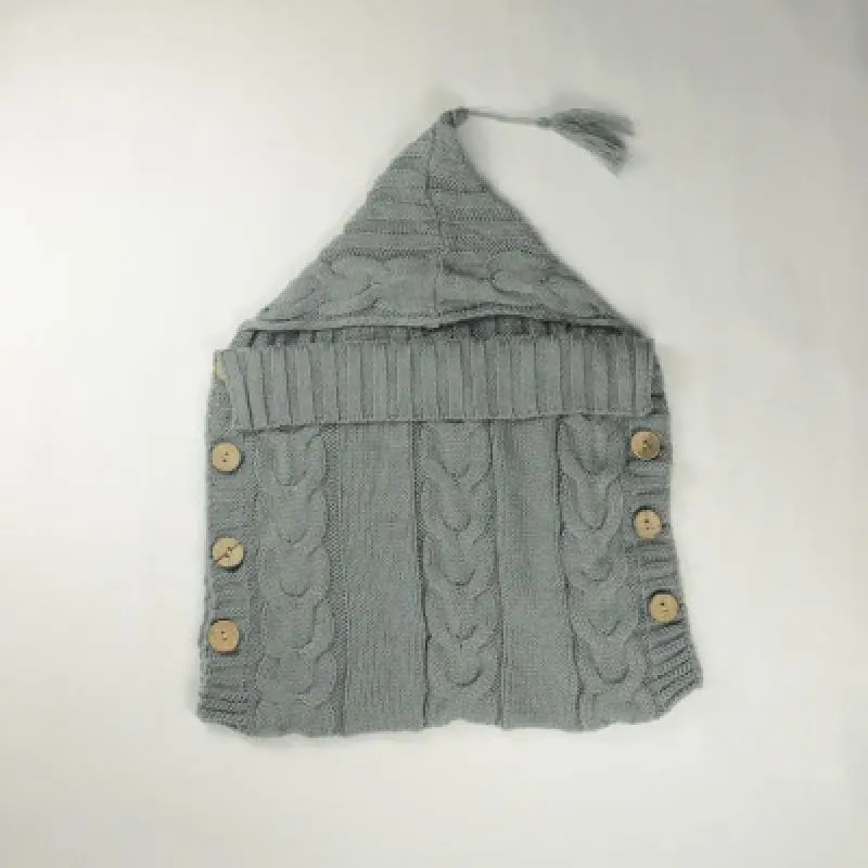 2019 г. Осенне-зимняя трикотажная сумка для младенцев модный стиль кнопка реквизит