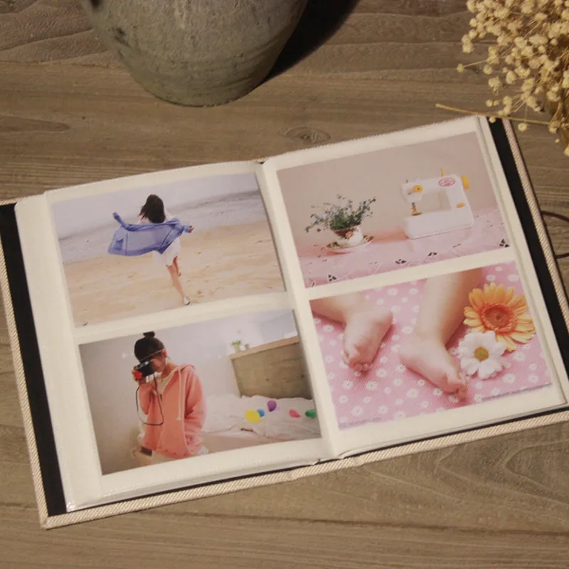 2017 new retro insert type photo album 2 color Baby family creative | Дом и сад