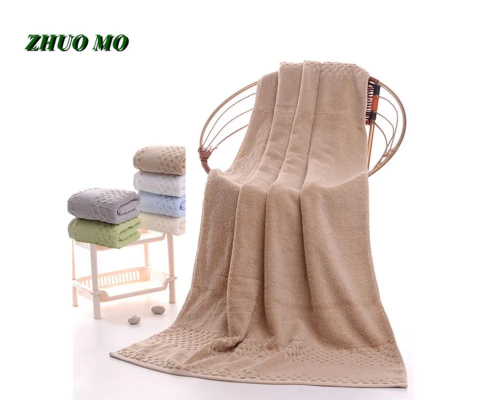 

ZHUO MO 90*180cm 900g Egyptian Cotton Bath Towel 40*75cm face Towel set for Adults Extra Large Sauna Terry Sheets Hotel Towels