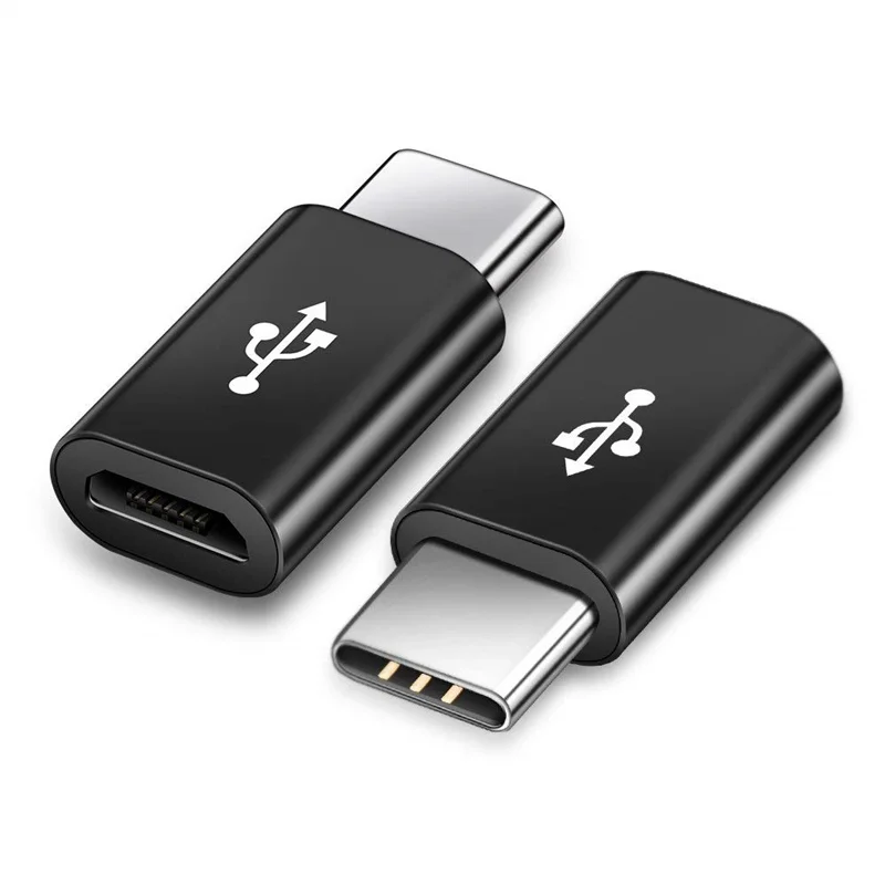 Адаптер OTG 100 шт./лот для Xiaomi Mi 6 Micro USB в Type C конвертер адаптер соединитель зарядное
