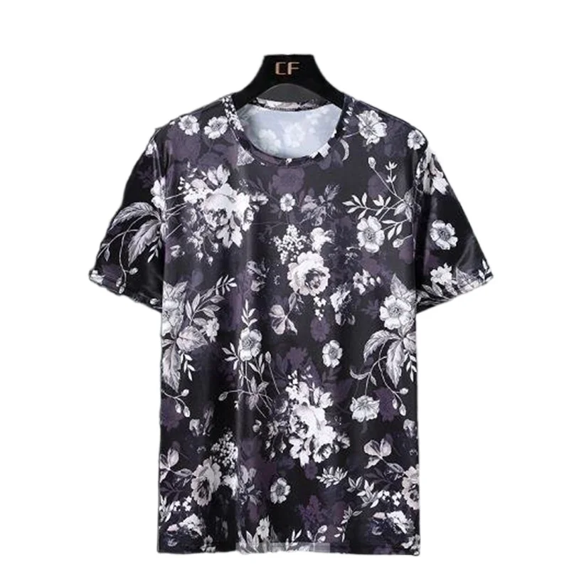 

Oversize T-shirts Men Big Size 10XL Tops Tees Summer Hip Hop Casual Animal Graffiti Tshirts Plus Size 9XL10XL Clothes Baggy