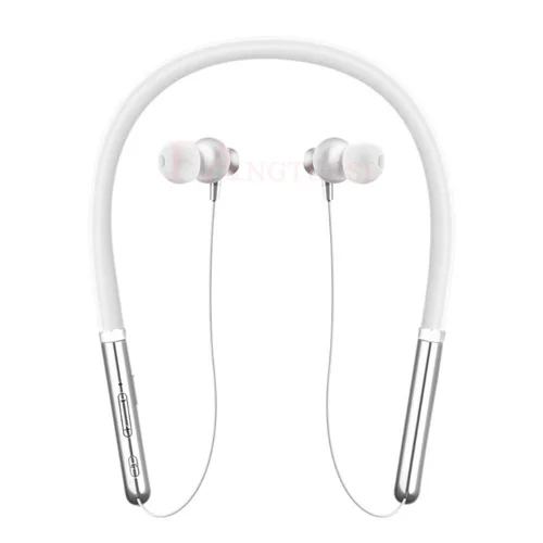Белый FANGTUOSI беспроводные Bluetooth наушники HiFi стерео спортивные наушники для бега гарнитура наушники аурикулярный с микрофоном для iPhone samsung IOS - Цвет: Белый