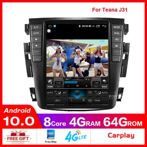 Android 10 128g автомобильный радиоприемник GPS для Nissan teana J31 2003 2004 2005 2006 2007 230JK 230jm для Samsung S7 apple carplay auto