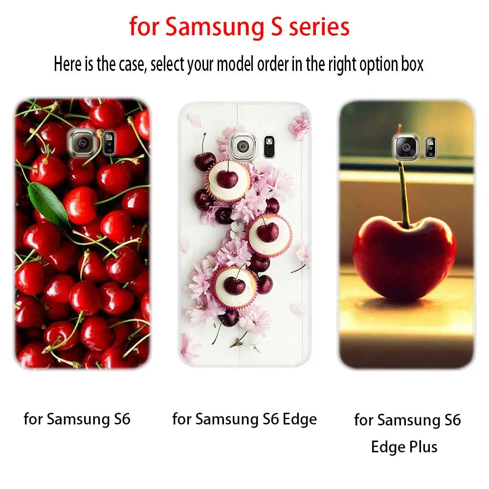 Мягкий силиконовый чехол для Samsung S30 S20 S11 S10 S9 S8 Plus lite 11e 10e Uitra S7Edge вкусные фрукты