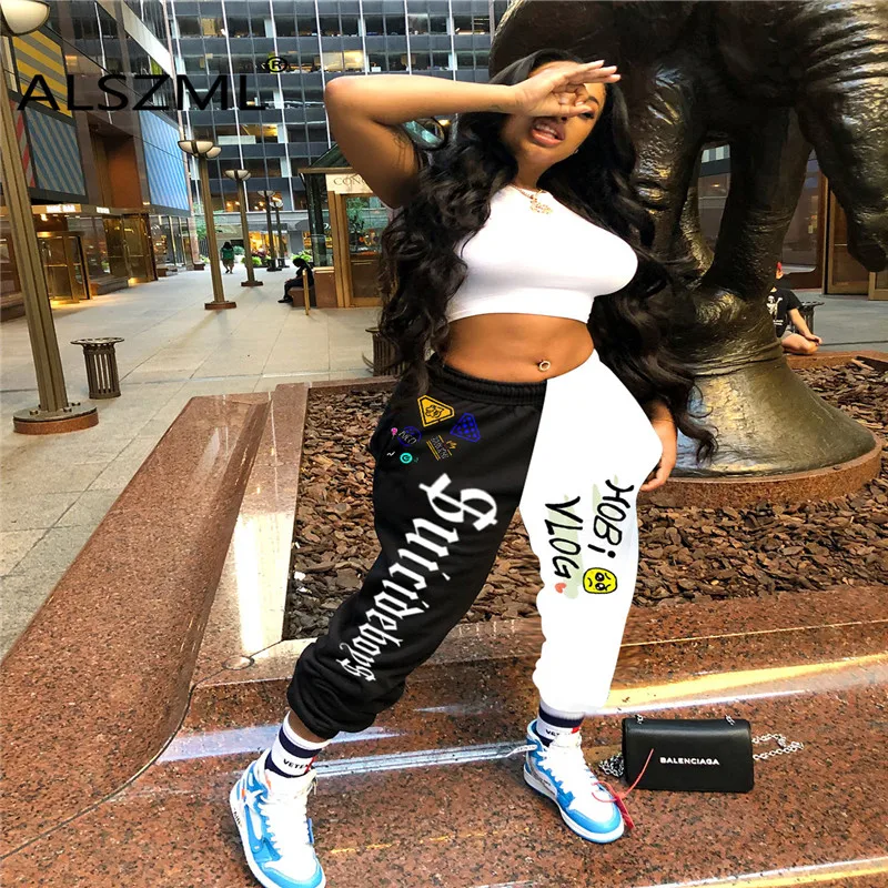 Брюки ALSZML женские с карманами повседневные модные штаны в стиле high street особый