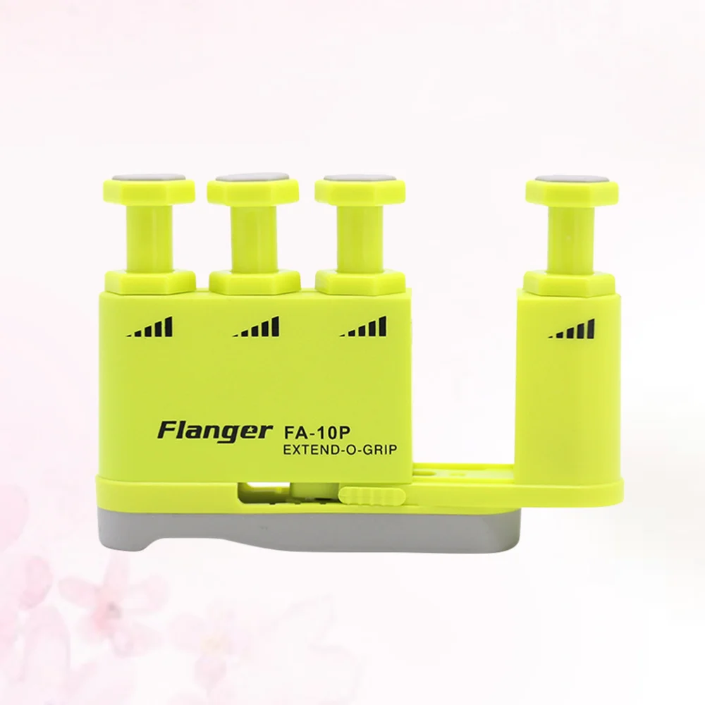 

Hand Grip Finger Trainer Strengthener Training Fitness Equipment Piano Guitar Finger Exerciser Trainers (White)