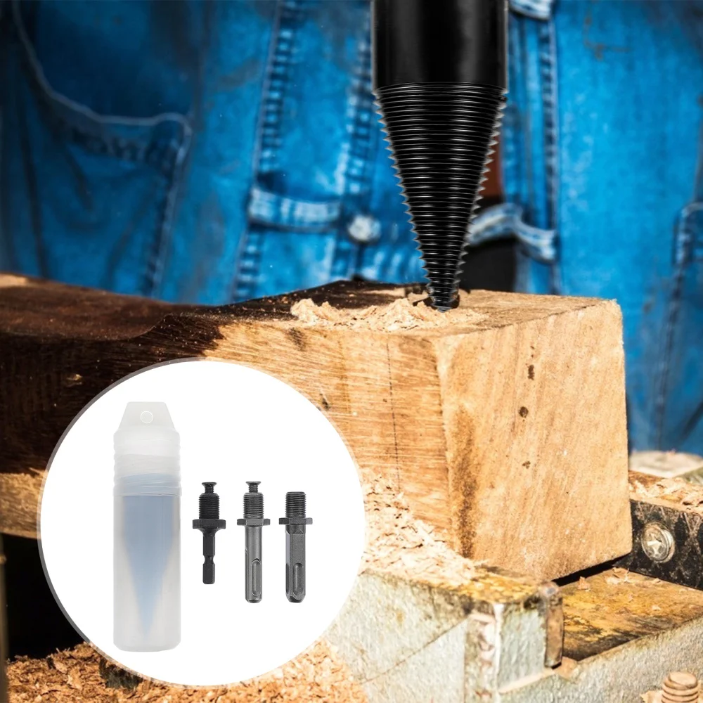 

4pcs Household Wood Chopping Tool Drill Bit Electric Wood Splitting Drill Bits