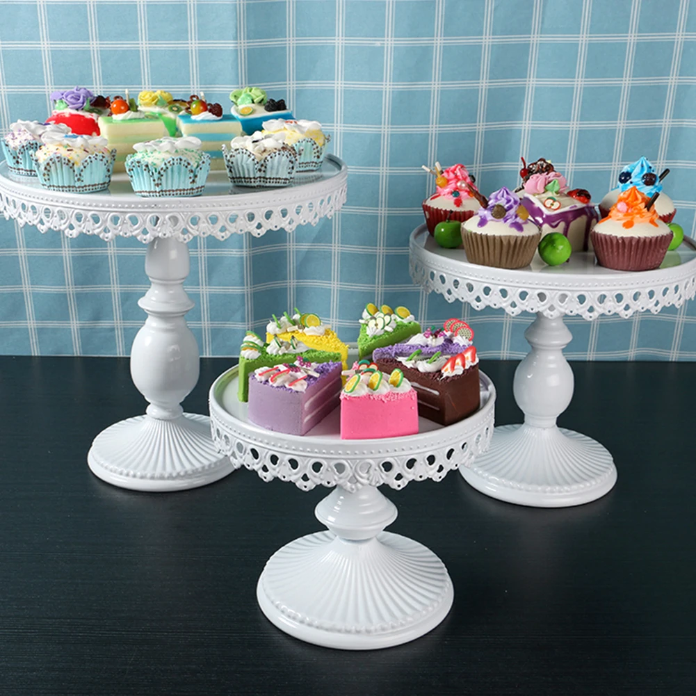 Тарелка для торта украшения вращающийся против скольжения круглая подставка с