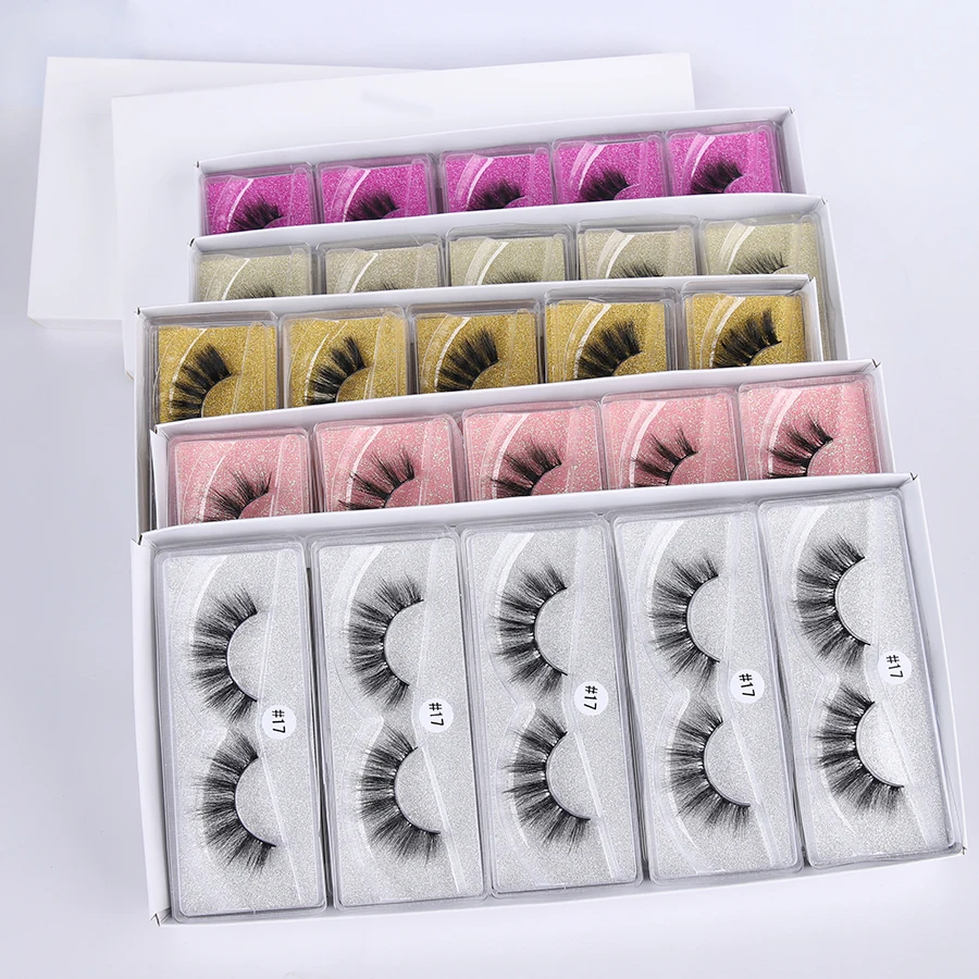 

Eye Lashes Faux EyeLash Wholesale 10/20/30 Pairs 15-20mm False Eyelashes Fake Lashes Makeup Beauty Extension Tools Mink Lashes