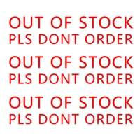 out of stock pls dont order
