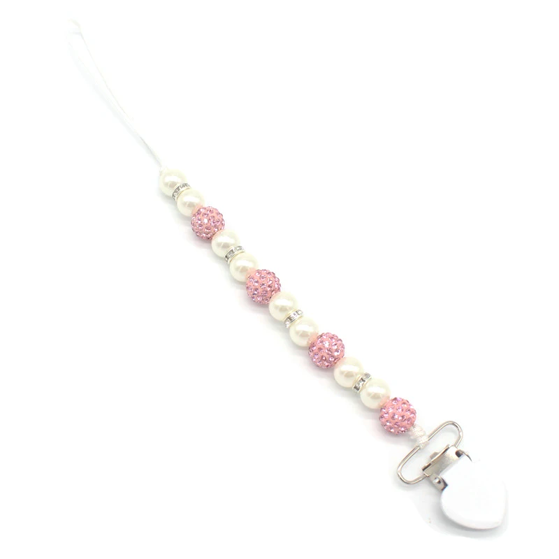 Детский зажим для соски мальчиков и девочек Кристальный пластиковый держатель с