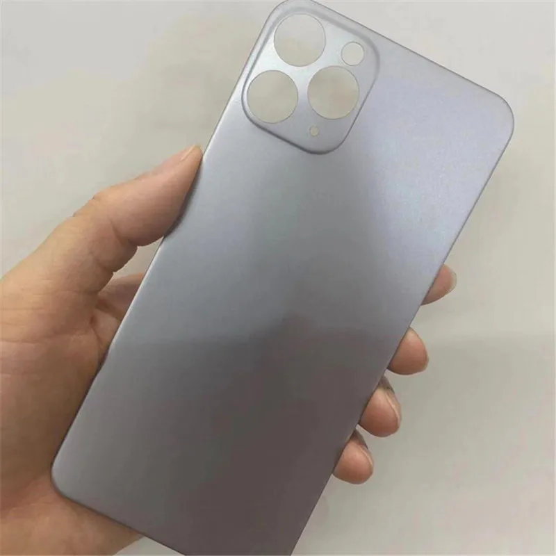 3D матовая задняя защитная пленка для экрана из закаленного стекла для iPhone11 Pro Max матовая задняя пленка для iPhone11 Pro Max защитная пленка - Цвет: Silver