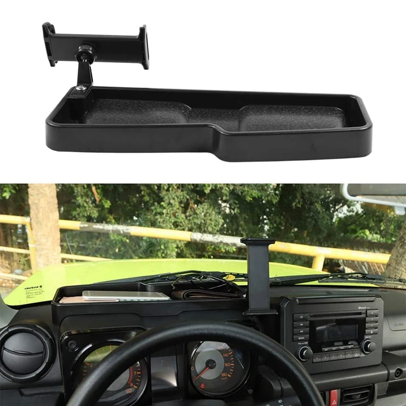 

Автомобильный ящик для хранения приборной панели, коробка для хранения планшета, автомобильные аксессуары для Suzuki Jimny 2019 2020