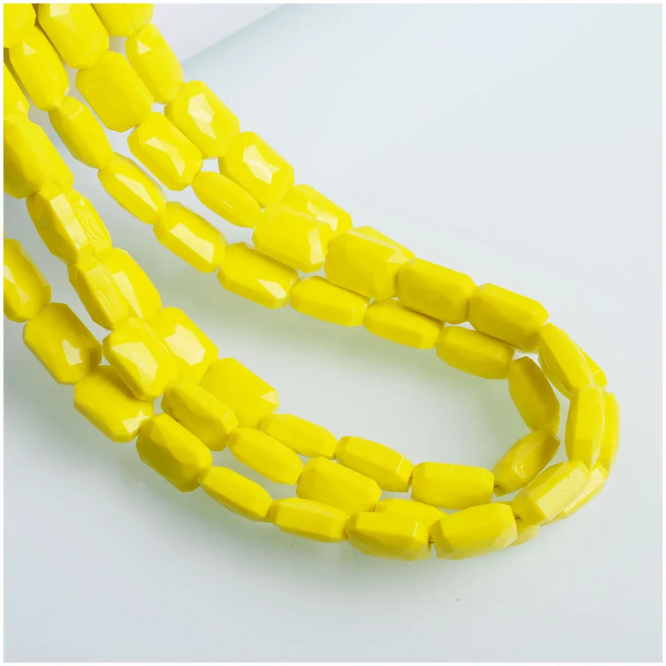 Бусины в виде хрустальных кубиков 10x14 мм Красочные фотообои с орнаментом|Бусины| |