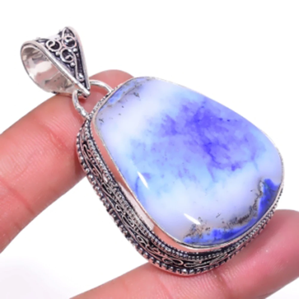 Солнечные кварты Античная Подвеска Серебряное покрытие над медью 59 мм